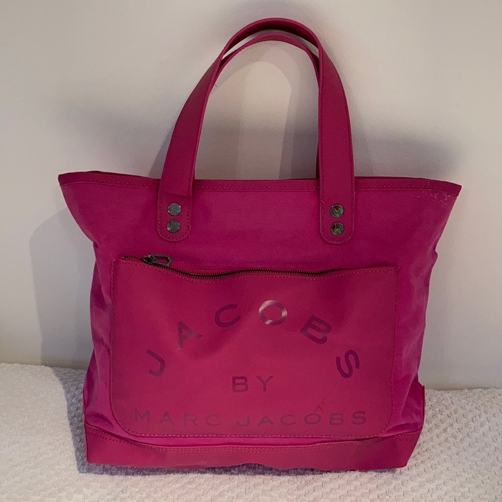 Jacobs by Marc Jacobs cotton pvc tote